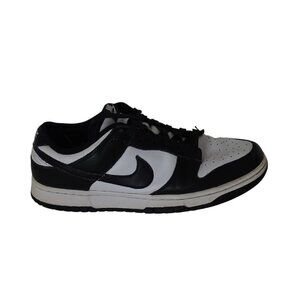 Nike Dunk Low Retro Black White Panda Leather Sneakers Men Size 9.5 DD1391 100